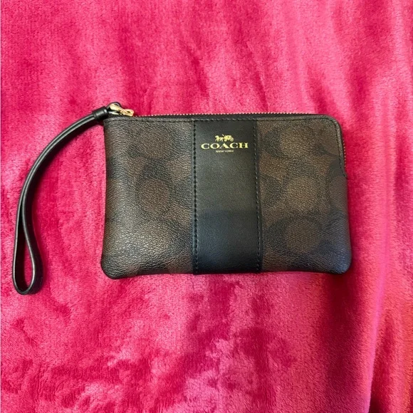 Coach Brown Crossbody Bag with Monogram Print - Picture 6 of 10